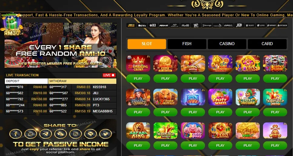 mamak24 casino